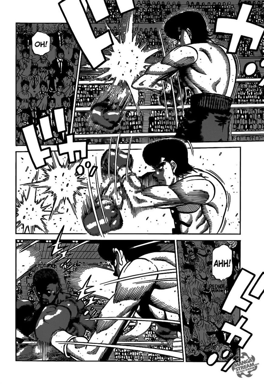 Hajime no Ippo Chapter 1097 page 10 - Chapter 1097 : The Bison's Weapon