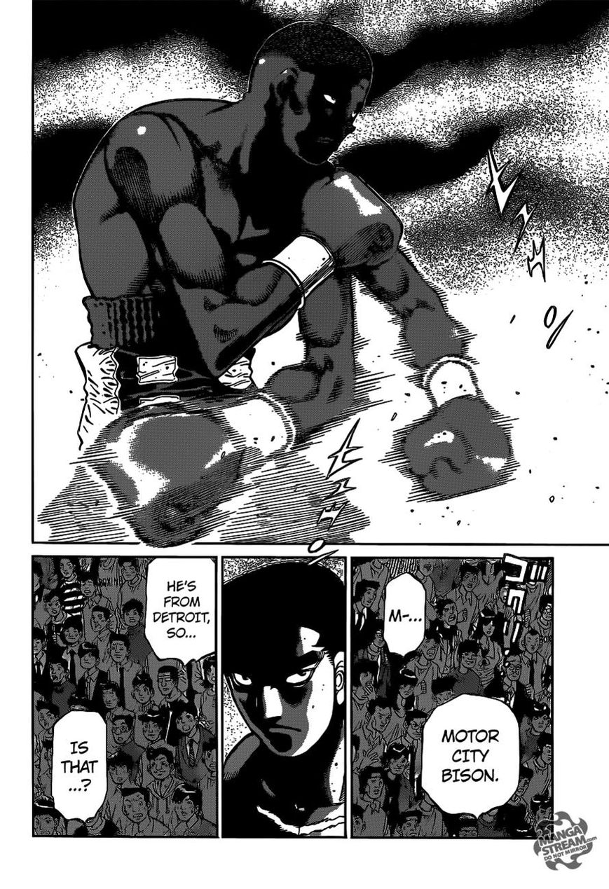 Hajime no Ippo Chapter 1097 page 3 - Chapter 1097 : The Bison's Weapon