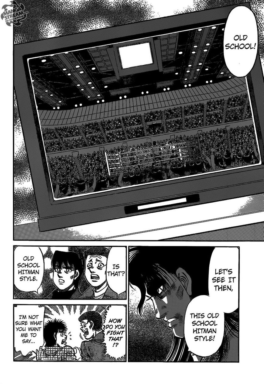 Hajime no Ippo Chapter 1097 page 5 - Chapter 1097 : The Bison's Weapon