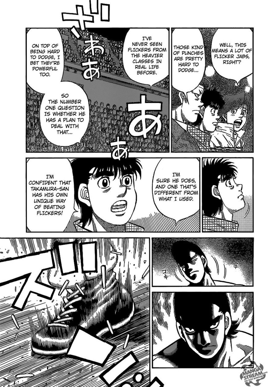 Hajime no Ippo Chapter 1097 page 6 - Chapter 1097 : The Bison's Weapon