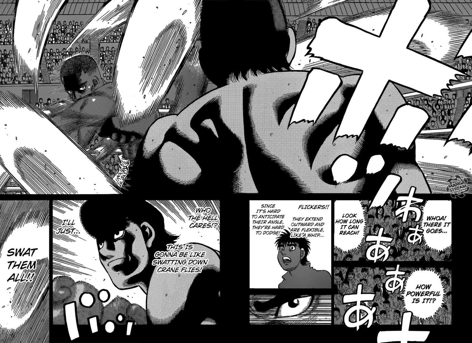 Hajime no Ippo Chapter 1097 page 9 - Chapter 1097 : The Bison's Weapon