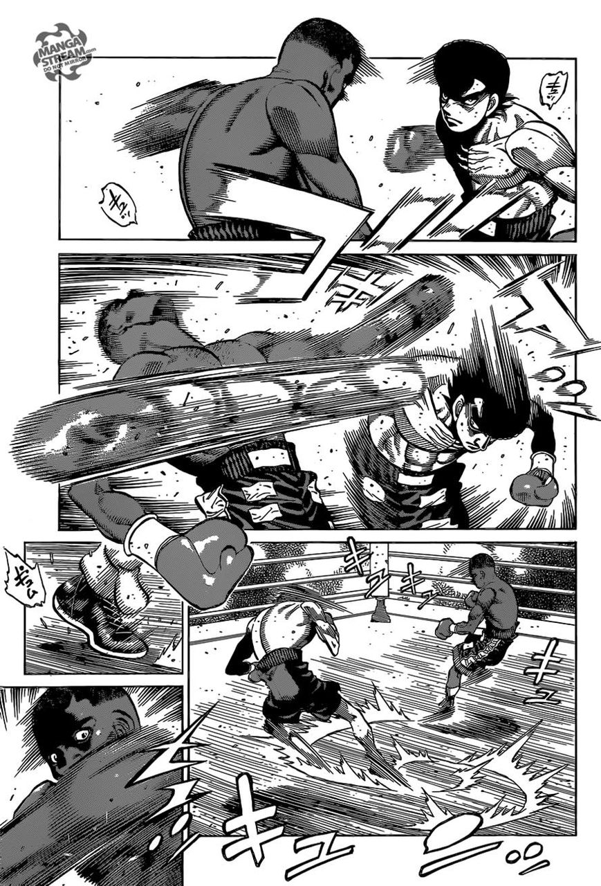 Hajime no Ippo Chapter 1098 page 12 - Chapter 1098 : The Hawk's Choice