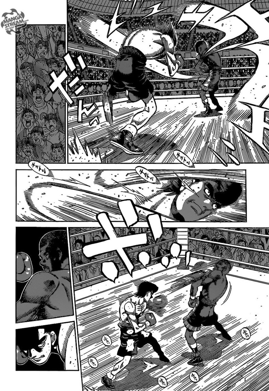 Hajime no Ippo Chapter 1098 page 13 - Chapter 1098 : The Hawk's Choice
