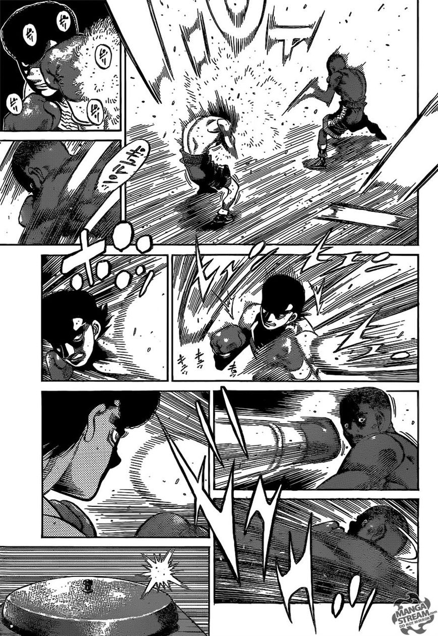 Hajime no Ippo Chapter 1098 page 14 - Chapter 1098 : The Hawk's Choice