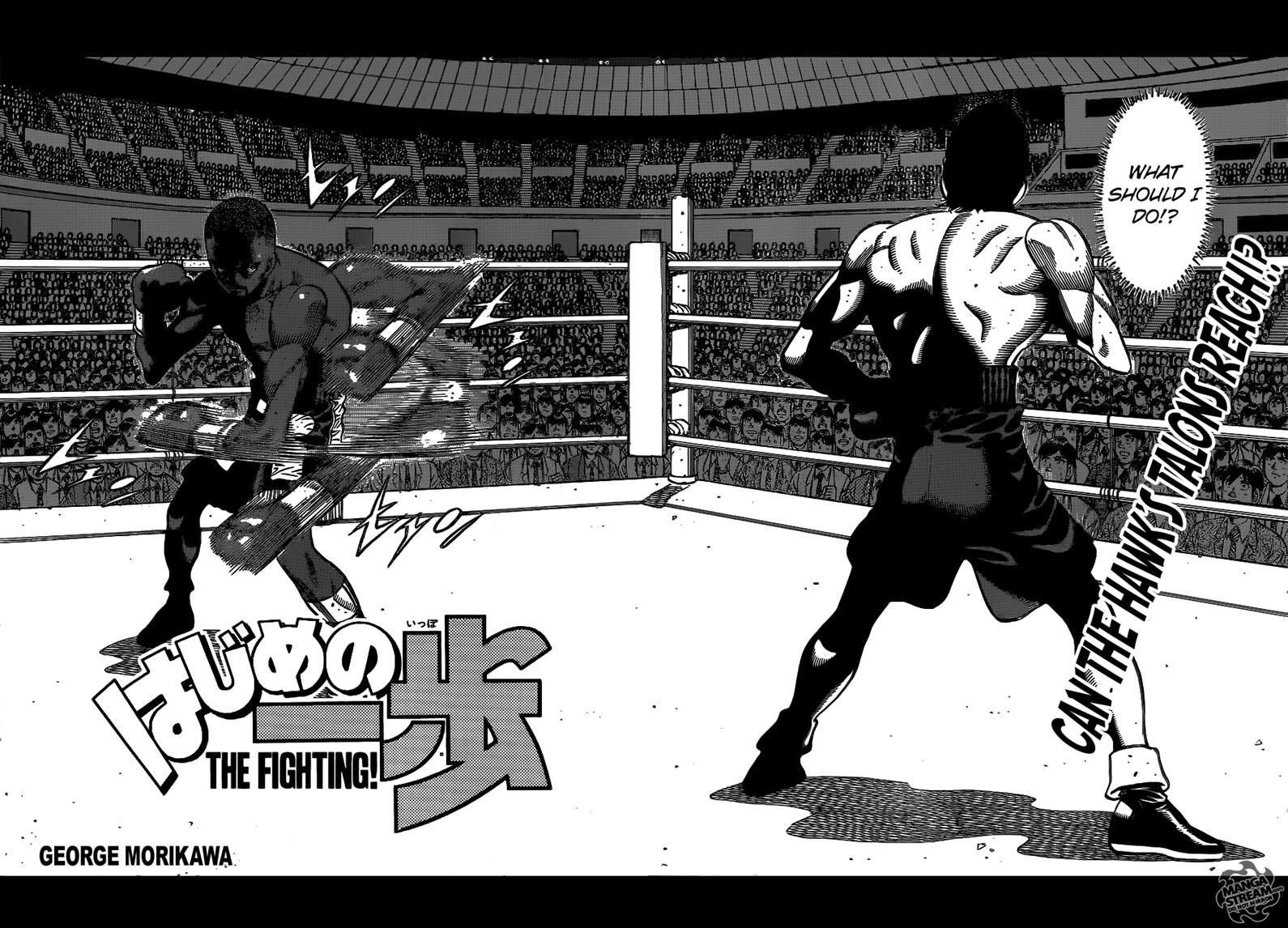 Hajime no Ippo Chapter 1098 page 2 - Chapter 1098 : The Hawk's Choice