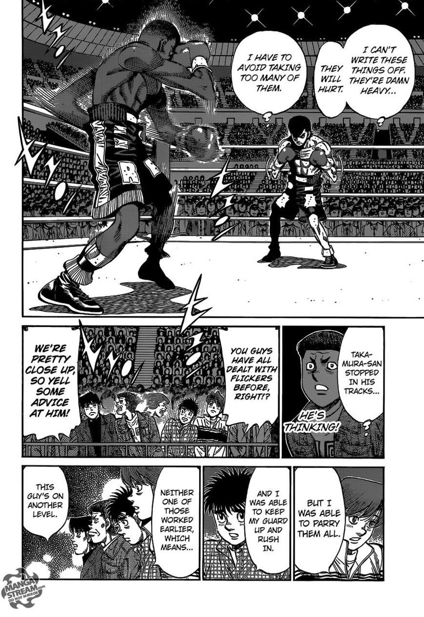 Hajime no Ippo Chapter 1098 page 3 - Chapter 1098 : The Hawk's Choice