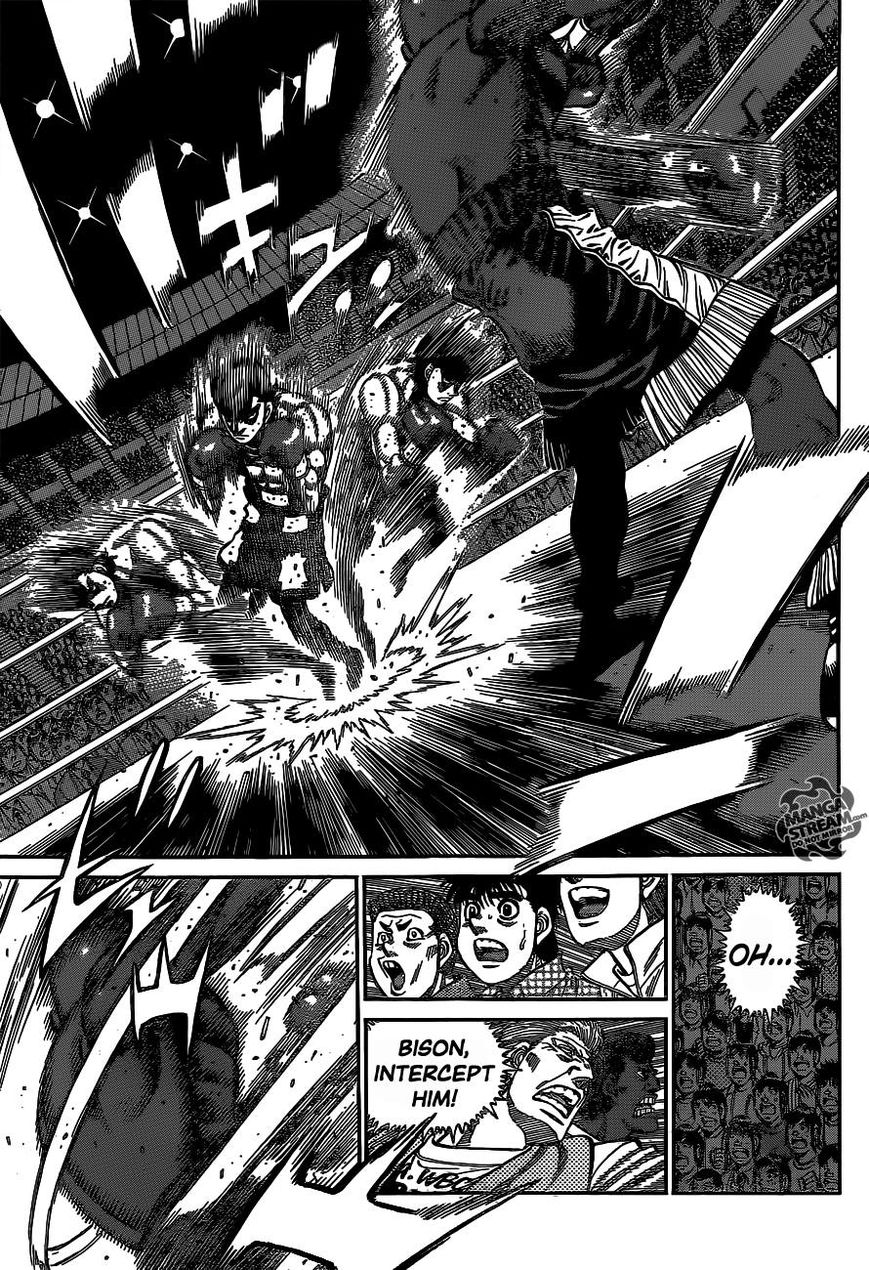 Hajime no Ippo Chapter 1098 page 6 - Chapter 1098 : The Hawk's Choice