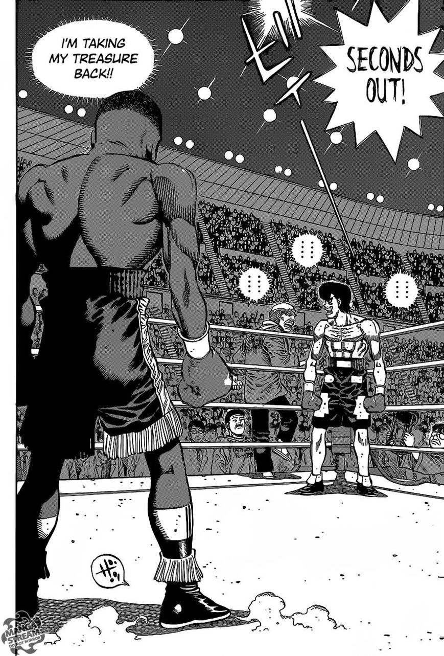 Hajime no Ippo Chapter 1099 page 10 - Chapter 1099 : Bison's Thoughts