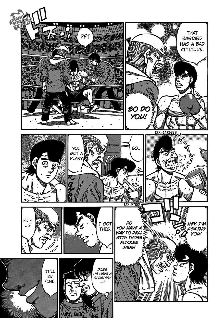 Hajime no Ippo Chapter 1099 page 3 - Chapter 1099 : Bison's Thoughts