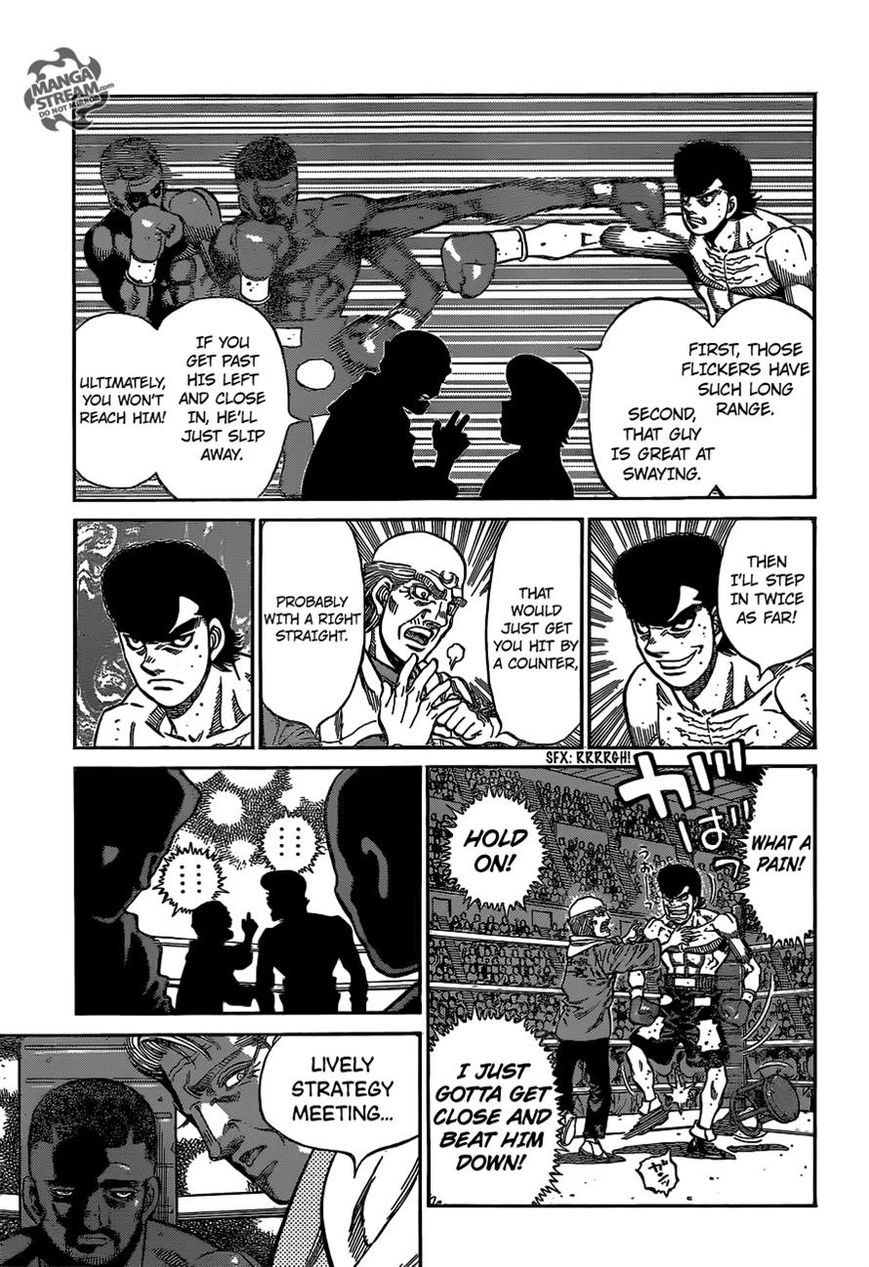 Hajime no Ippo Chapter 1099 page 5 - Chapter 1099 : Bison's Thoughts