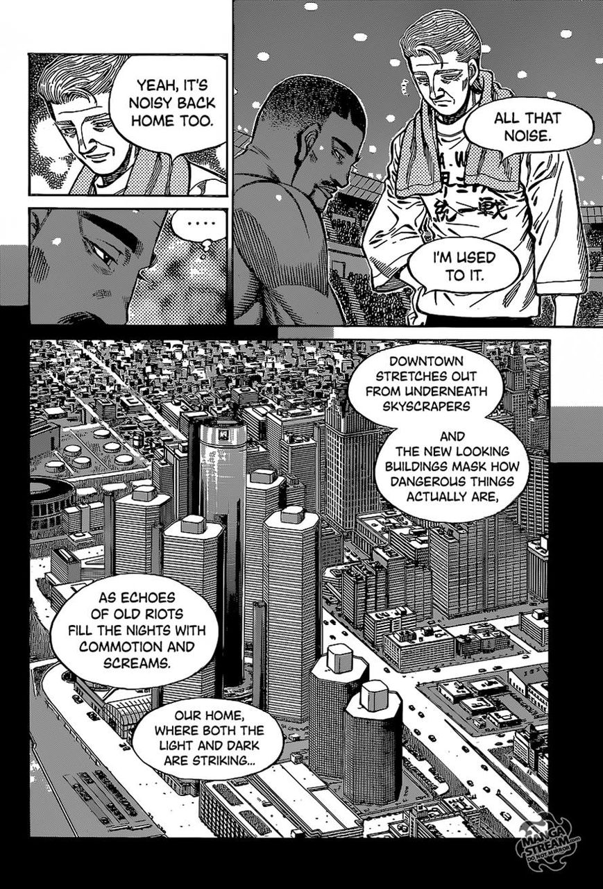 Hajime no Ippo Chapter 1099 page 6 - Chapter 1099 : Bison's Thoughts