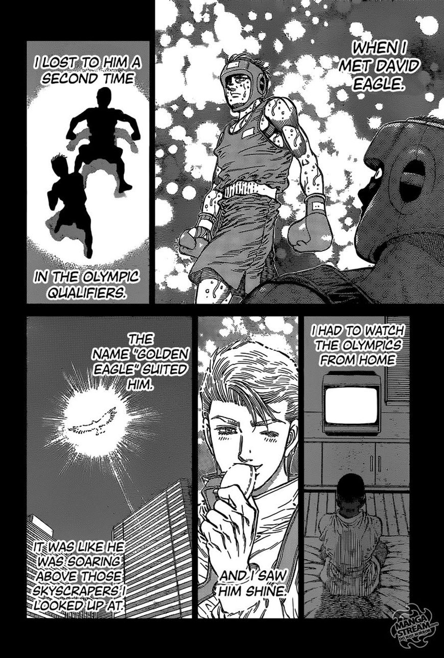 Hajime no Ippo Chapter 1099 page 8 - Chapter 1099 : Bison's Thoughts