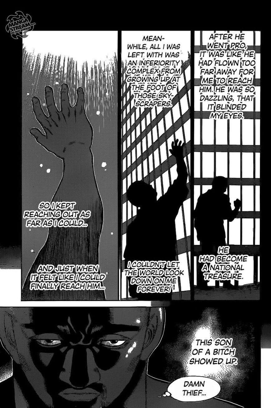 Hajime no Ippo Chapter 1099 page 9 - Chapter 1099 : Bison's Thoughts