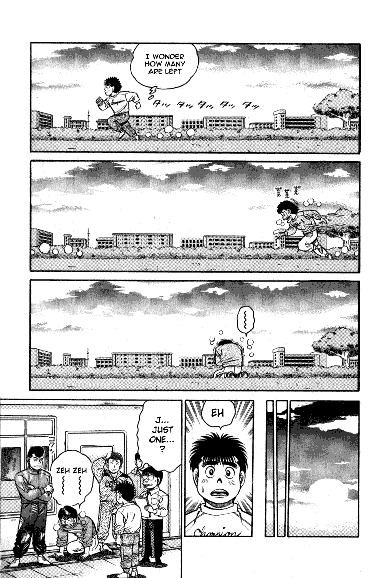 Hajime no Ippo Chapter 110.2 page 15 - Chapter 110 v2 : Followers!?