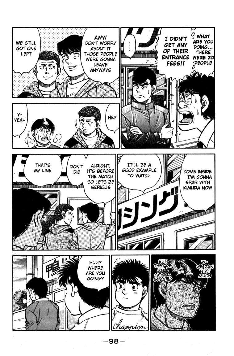 Hajime no Ippo Chapter 110.2 page 16 - Chapter 110 v2 : Followers!?