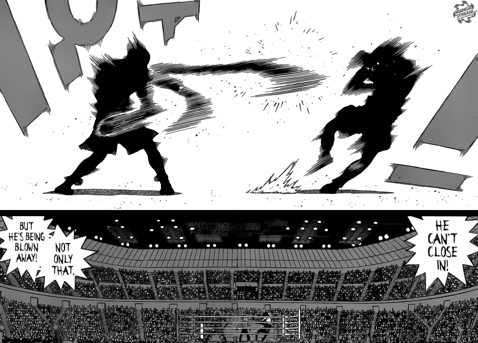 Hajime no Ippo Chapter 1100 page 10 - Chapter 1100 : The Ox's True Power