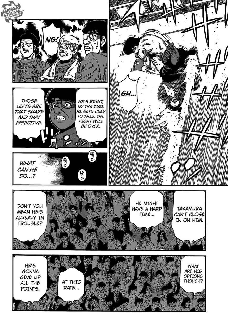 Hajime no Ippo Chapter 1100 page 11 - Chapter 1100 : The Ox's True Power