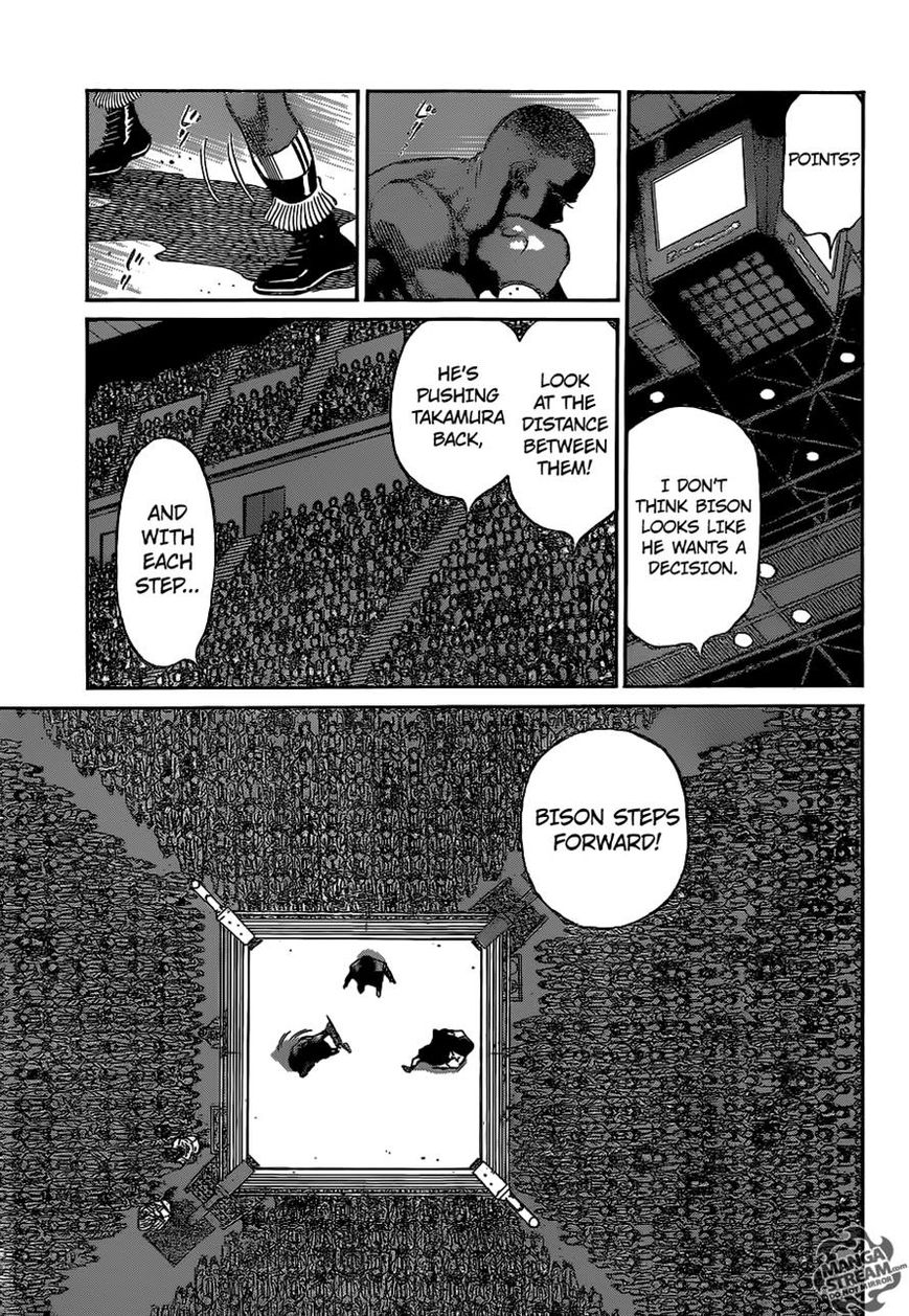 Hajime no Ippo Chapter 1100 page 12 - Chapter 1100 : The Ox's True Power