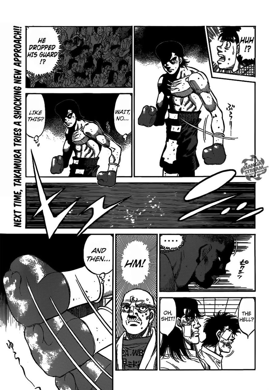 Hajime no Ippo Chapter 1100 page 16 - Chapter 1100 : The Ox's True Power