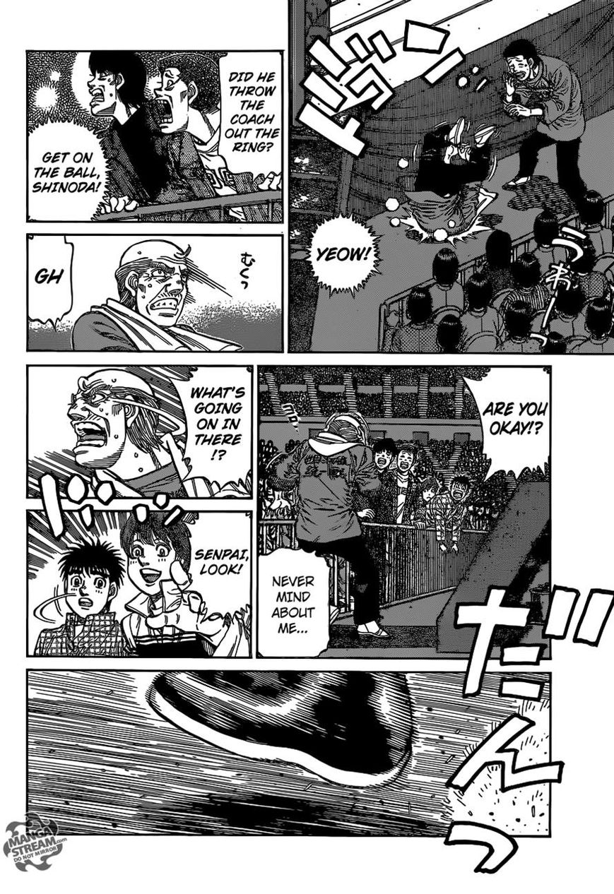 Hajime no Ippo Chapter 1100 page 2 - Chapter 1100 : The Ox's True Power