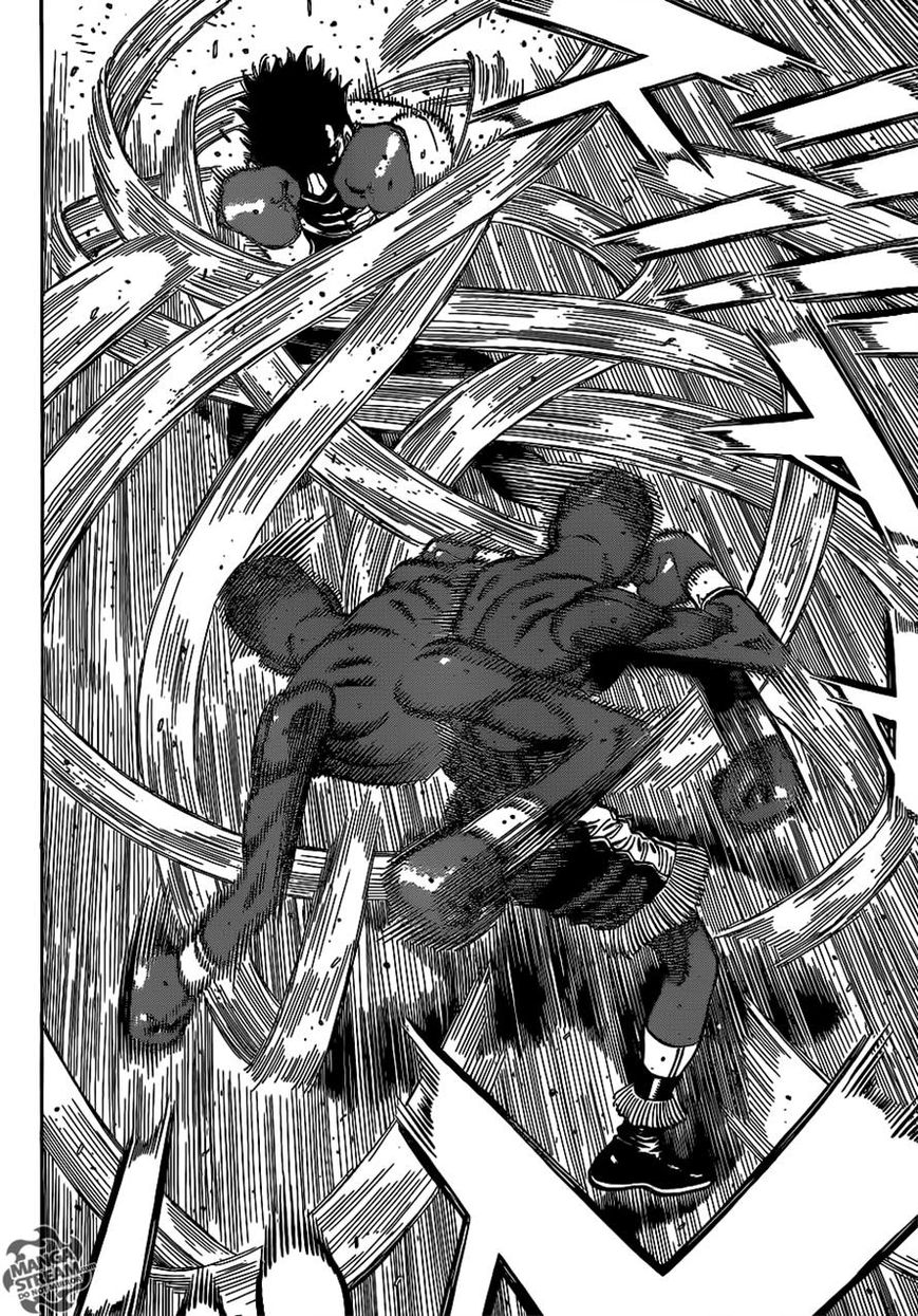 Hajime no Ippo Chapter 1100 page 4 - Chapter 1100 : The Ox's True Power