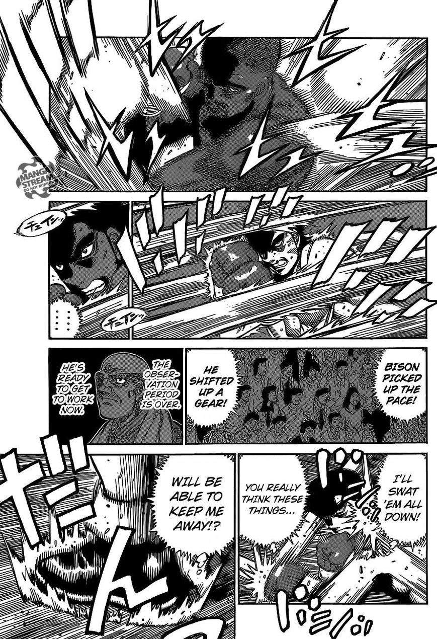 Hajime no Ippo Chapter 1100 page 5 - Chapter 1100 : The Ox's True Power