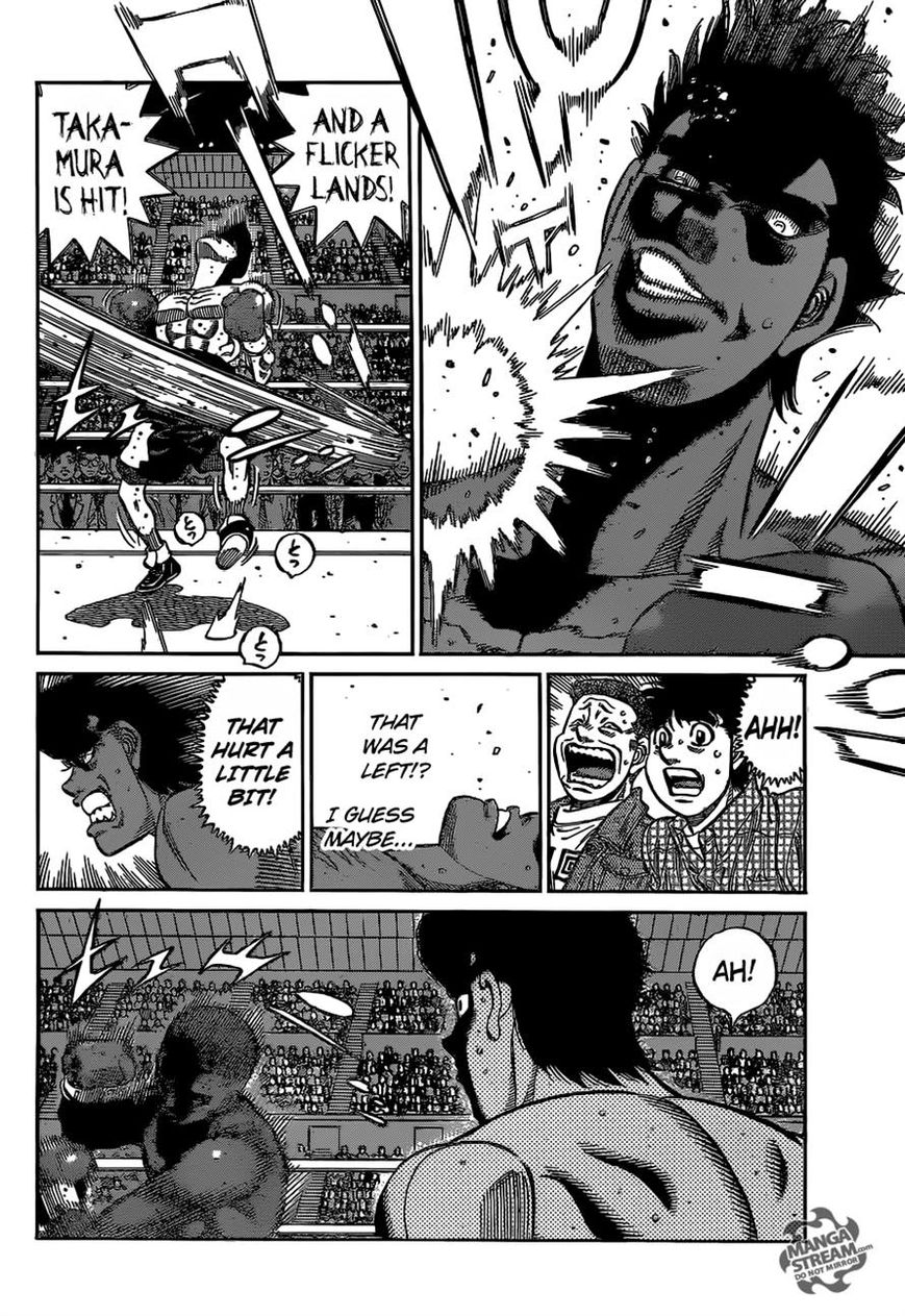 Hajime no Ippo Chapter 1100 page 6 - Chapter 1100 : The Ox's True Power