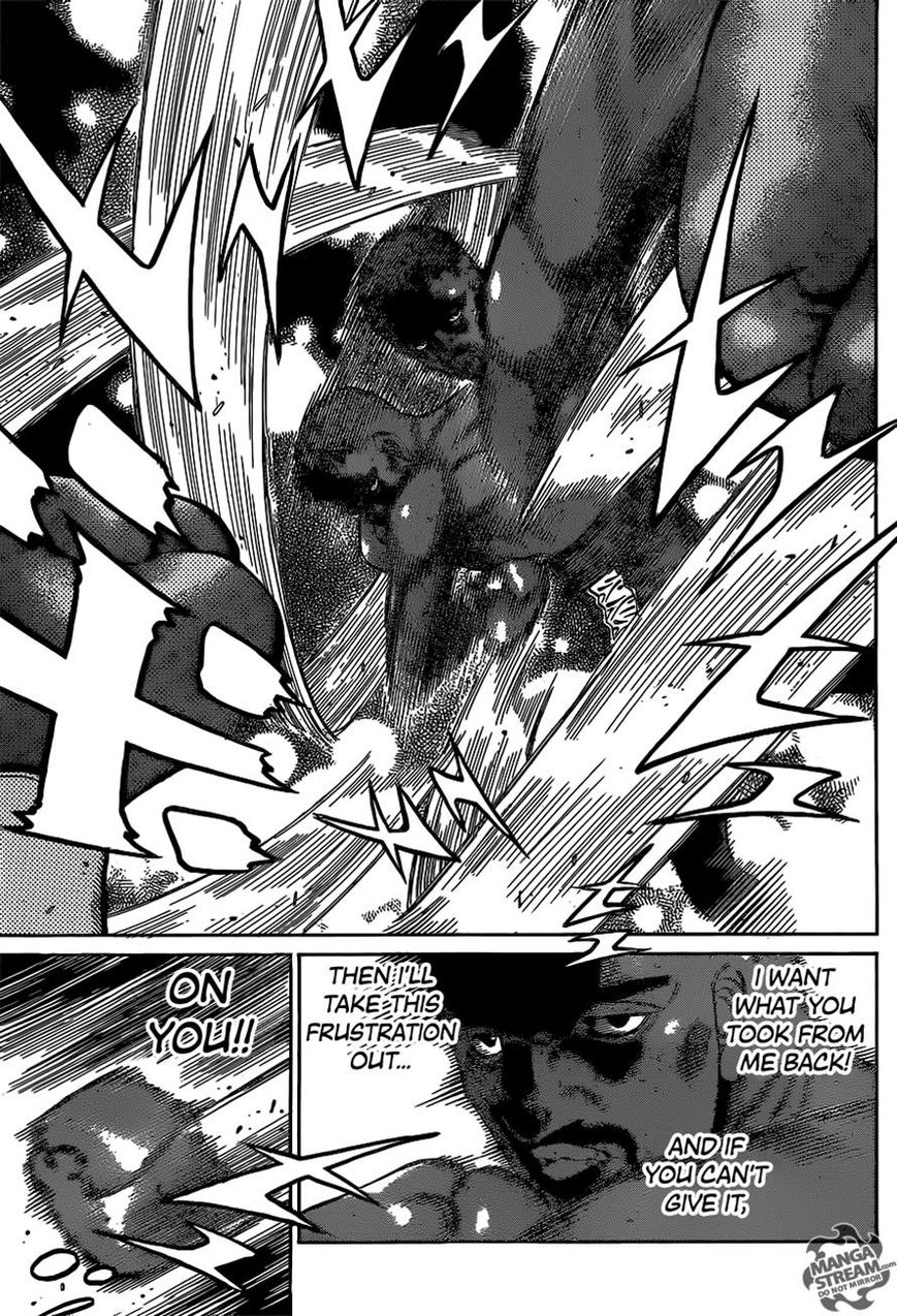 Hajime no Ippo Chapter 1100 page 7 - Chapter 1100 : The Ox's True Power