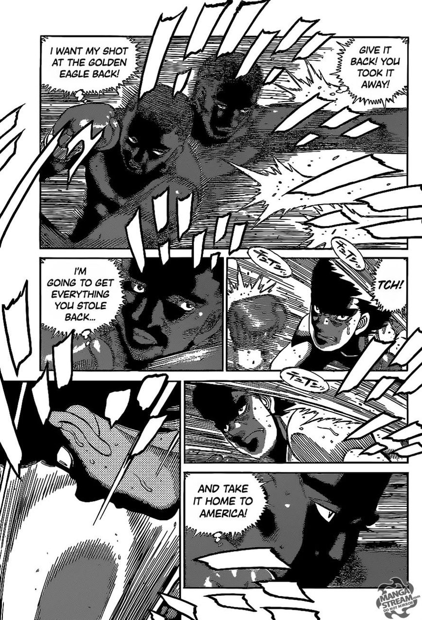 Hajime no Ippo Chapter 1100 page 9 - Chapter 1100 : The Ox's True Power