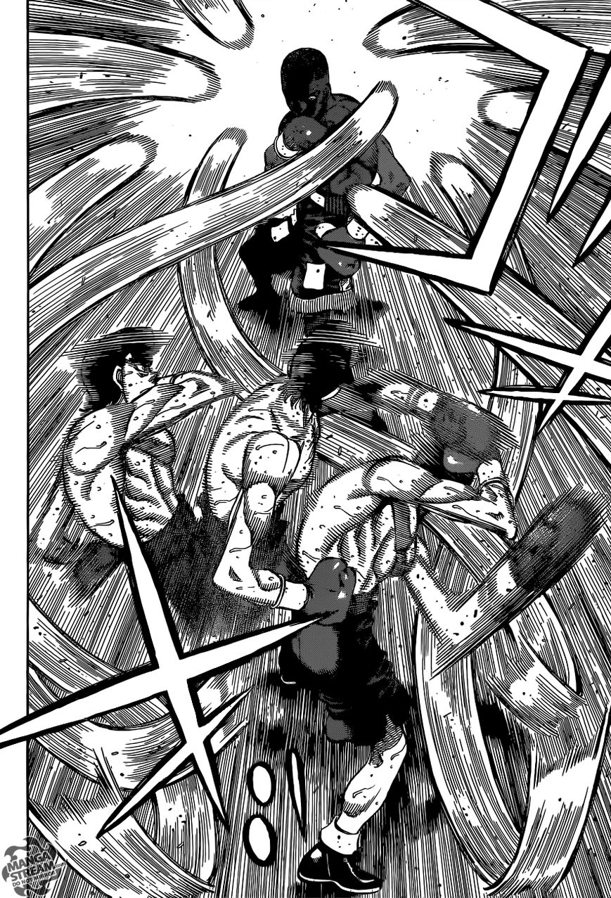 Hajime no Ippo Chapter 1101 page 10 - Chapter 1101 : Mirrored Bison