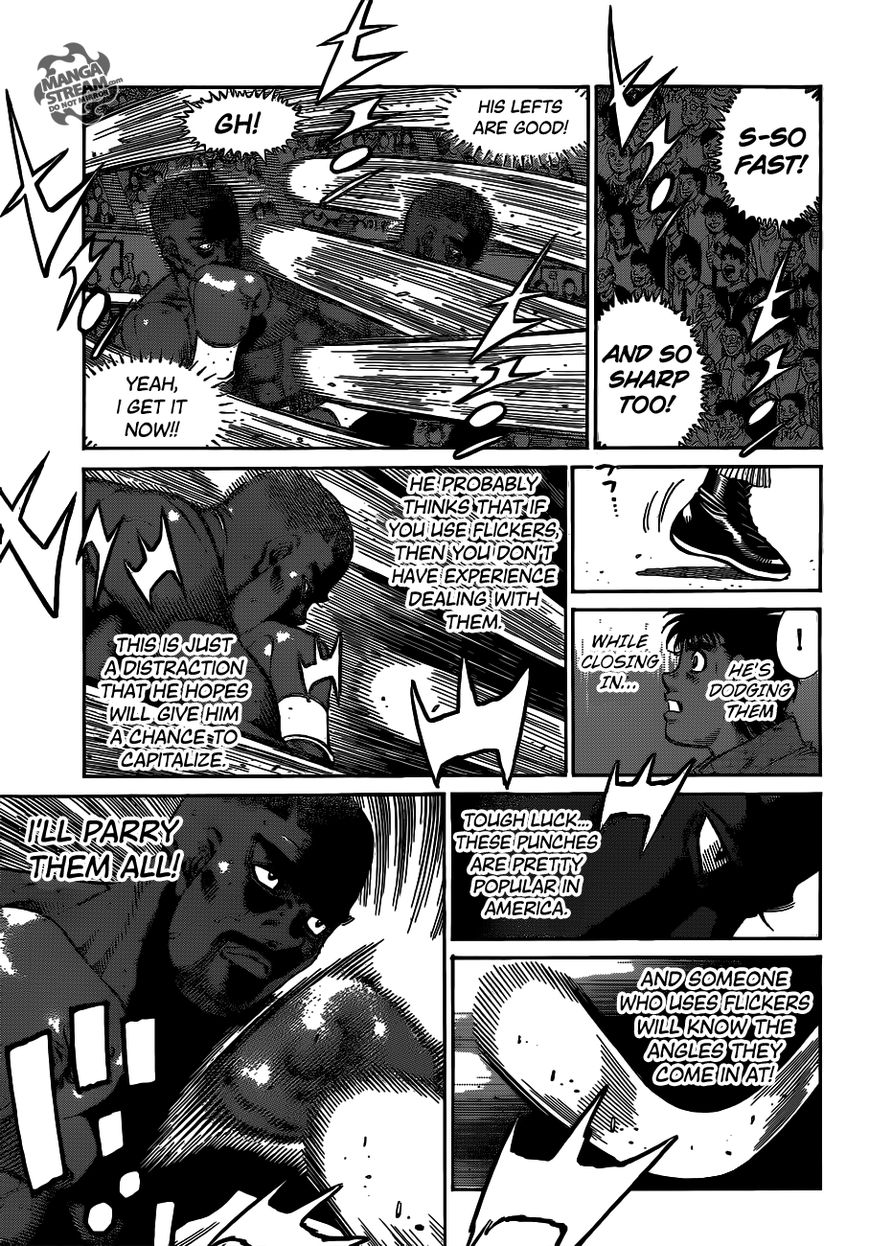Hajime no Ippo Chapter 1101 page 11 - Chapter 1101 : Mirrored Bison
