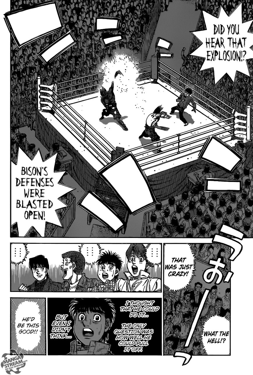 Hajime no Ippo Chapter 1101 page 13 - Chapter 1101 : Mirrored Bison