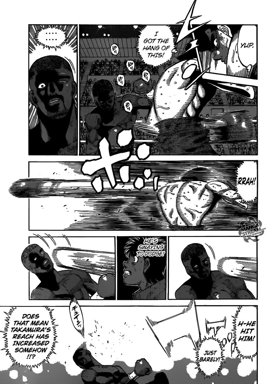 Hajime no Ippo Chapter 1101 page 14 - Chapter 1101 : Mirrored Bison