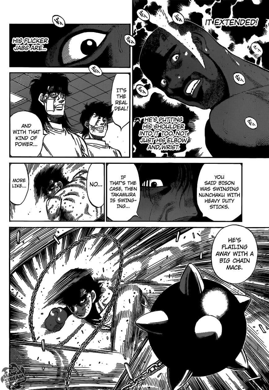 Hajime no Ippo Chapter 1101 page 15 - Chapter 1101 : Mirrored Bison