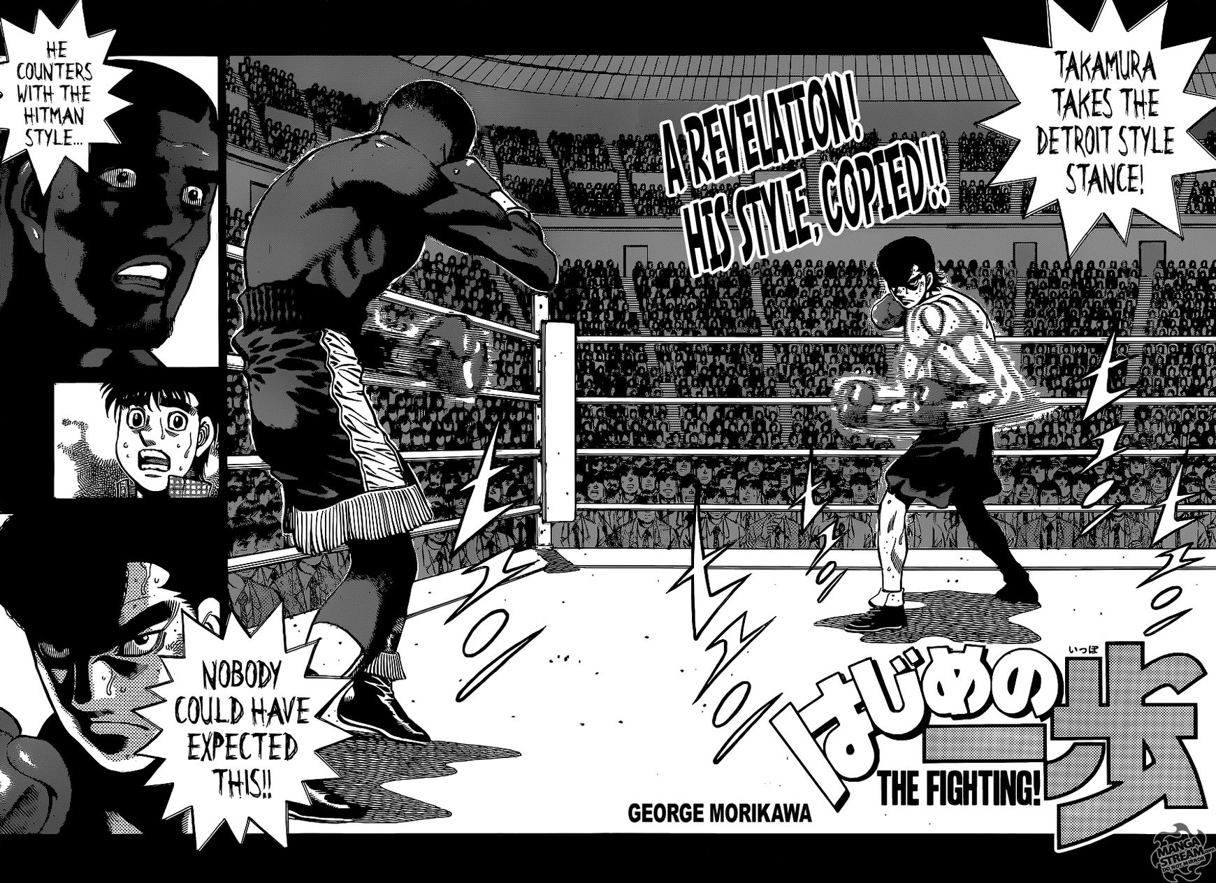 Hajime no Ippo Chapter 1101 page 3 - Chapter 1101 : Mirrored Bison