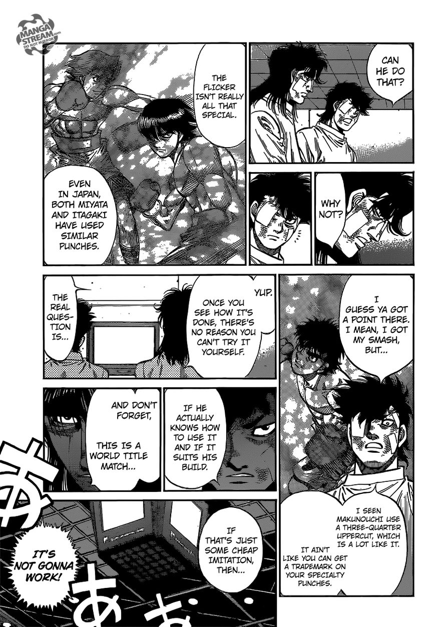 Hajime no Ippo Chapter 1101 page 5 - Chapter 1101 : Mirrored Bison