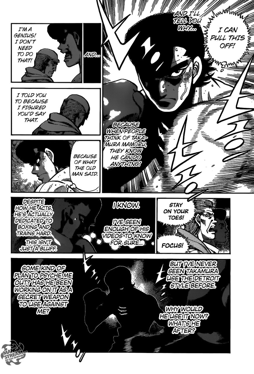 Hajime no Ippo Chapter 1101 page 6 - Chapter 1101 : Mirrored Bison