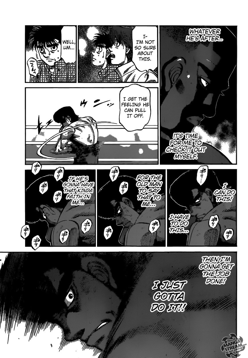 Hajime no Ippo Chapter 1101 page 7 - Chapter 1101 : Mirrored Bison
