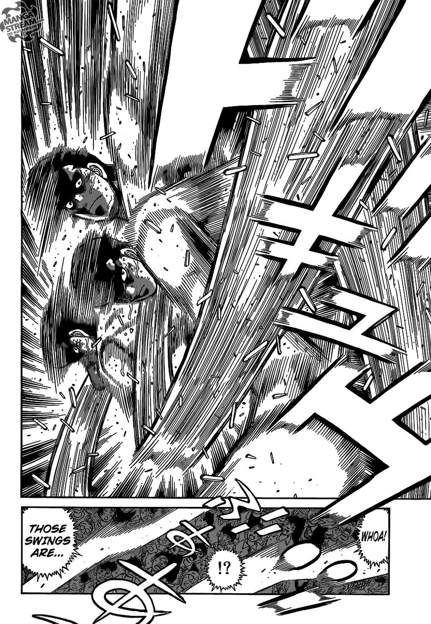 Hajime no Ippo Chapter 1101 page 8 - Chapter 1101 : Mirrored Bison