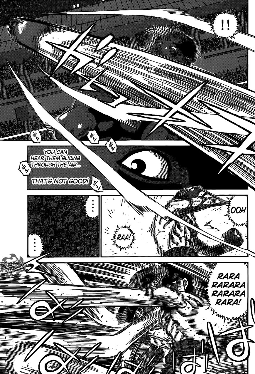 Hajime no Ippo Chapter 1101 page 9 - Chapter 1101 : Mirrored Bison