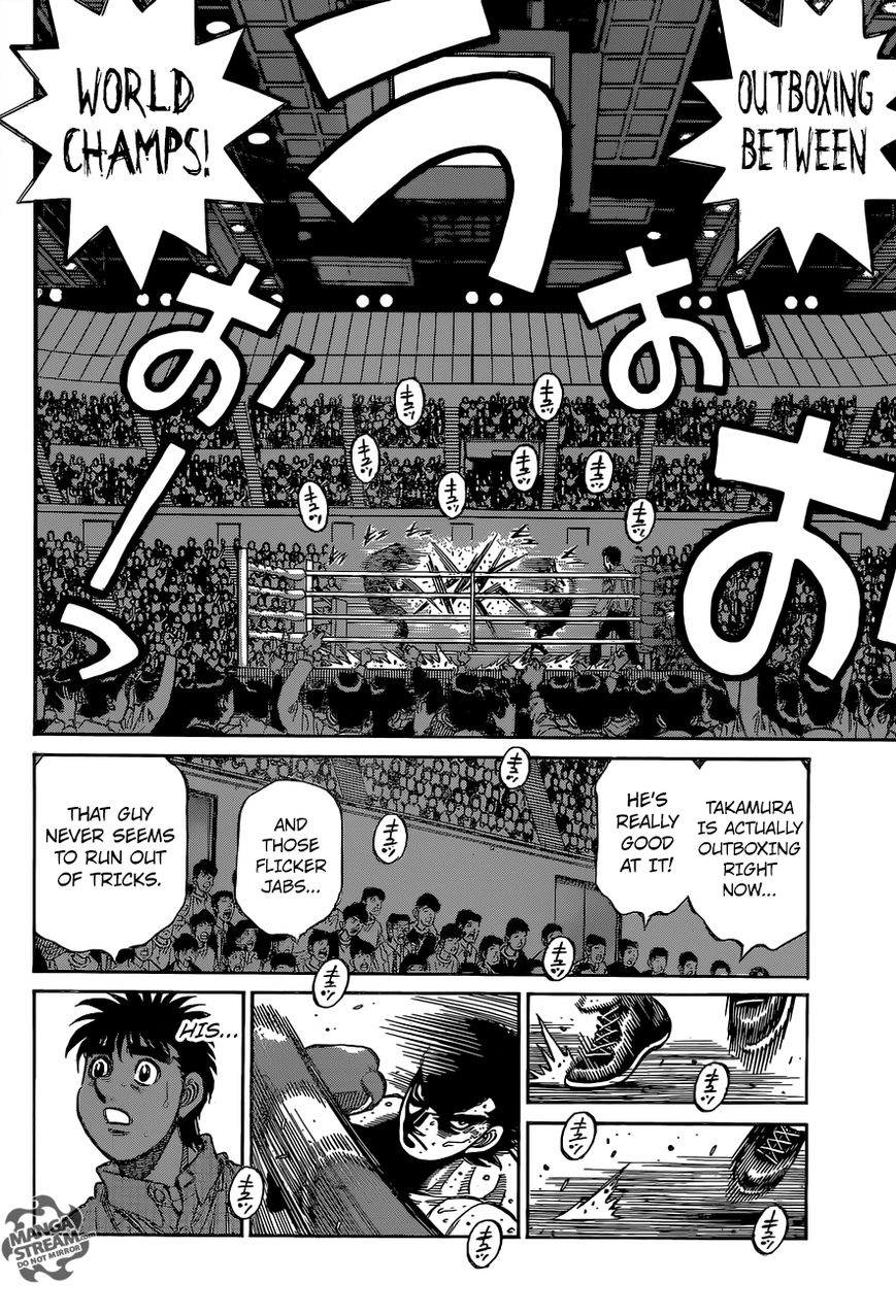 Hajime no Ippo Chapter 1102 page 10 - Chapter 1102 : Authentic vs. Hijacked