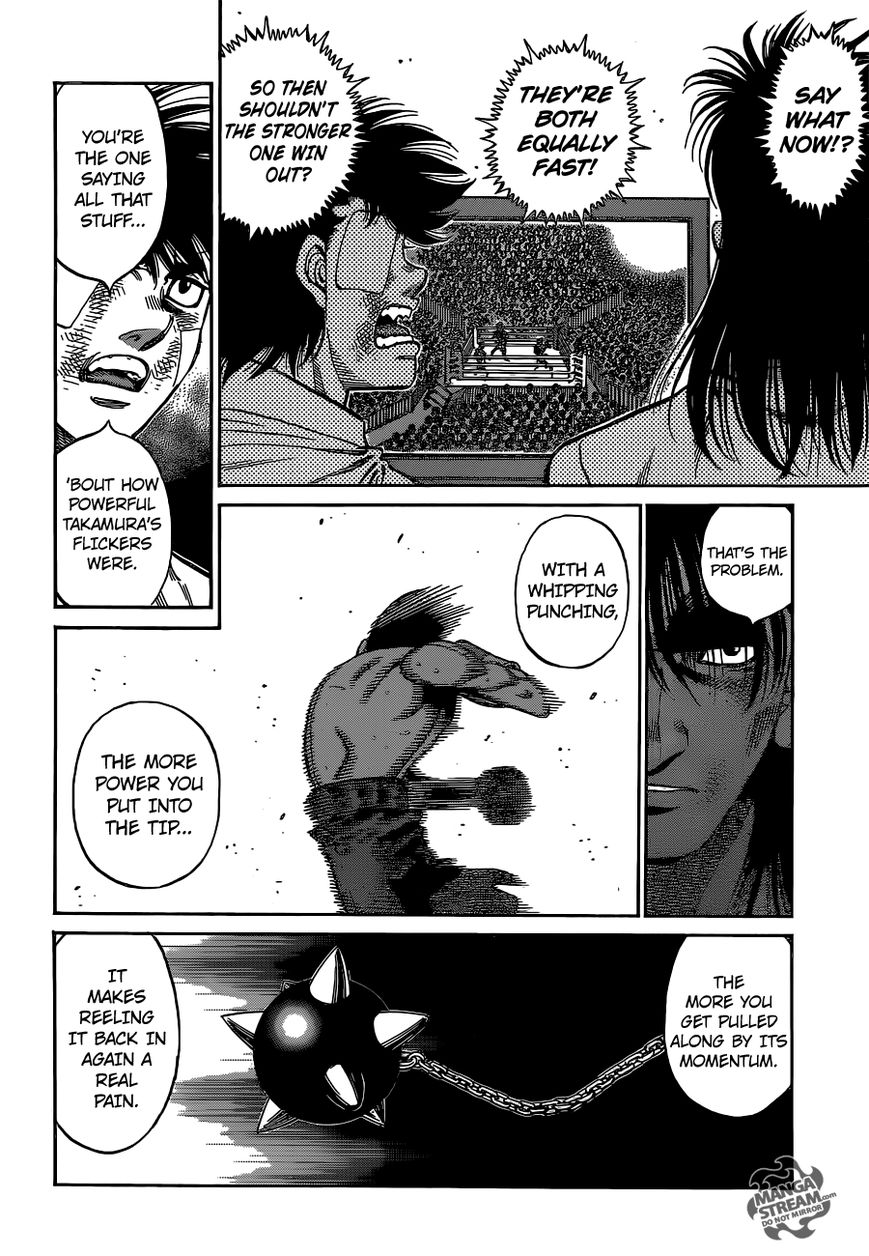 Hajime no Ippo Chapter 1102 page 12 - Chapter 1102 : Authentic vs. Hijacked