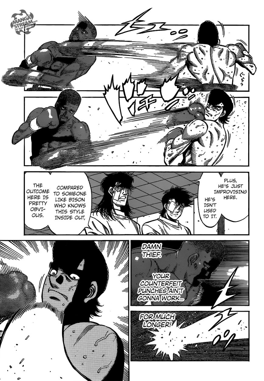 Hajime no Ippo Chapter 1102 page 13 - Chapter 1102 : Authentic vs. Hijacked