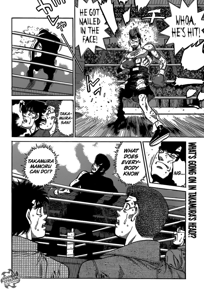 Hajime no Ippo Chapter 1102 page 14 - Chapter 1102 : Authentic vs. Hijacked