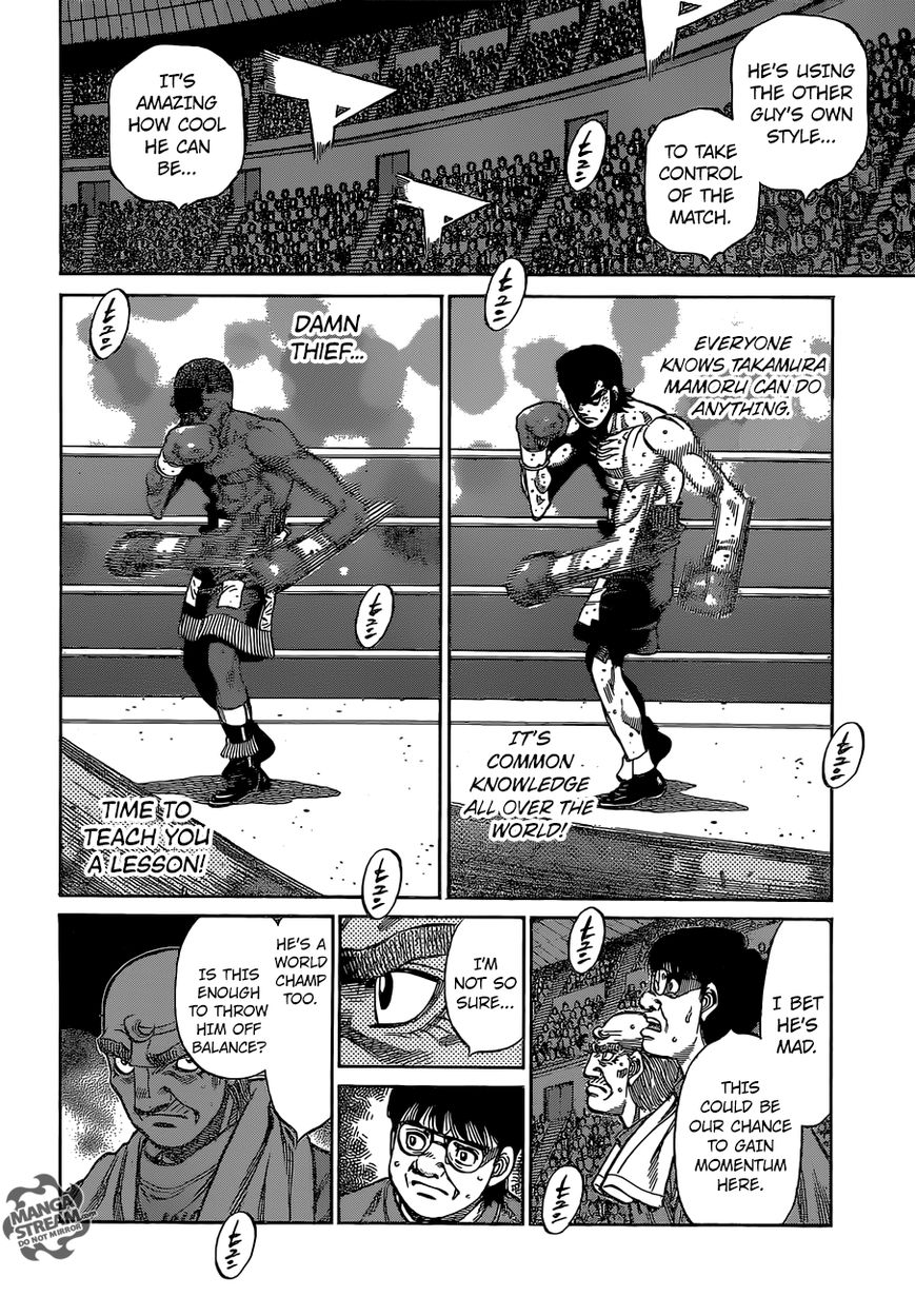 Hajime no Ippo Chapter 1102 page 3 - Chapter 1102 : Authentic vs. Hijacked