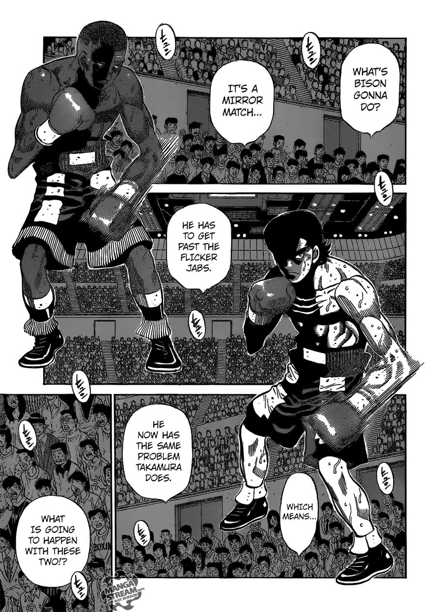 Hajime no Ippo Chapter 1102 page 4 - Chapter 1102 : Authentic vs. Hijacked