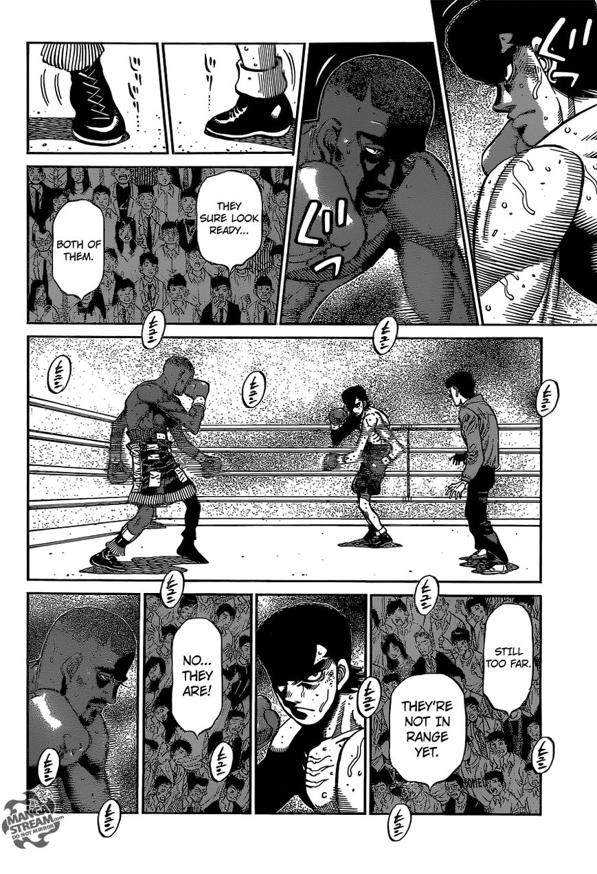 Hajime no Ippo Chapter 1102 page 5 - Chapter 1102 : Authentic vs. Hijacked