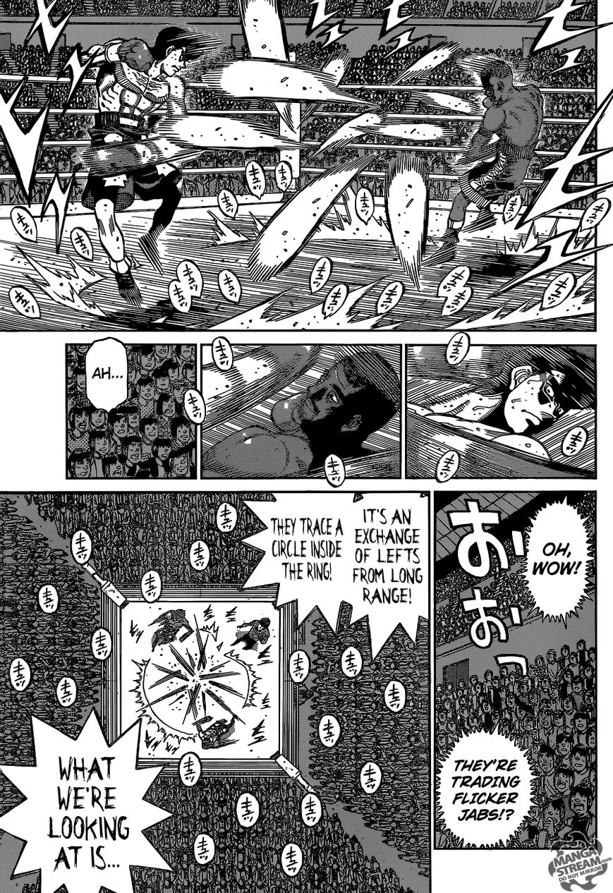 Hajime no Ippo Chapter 1102 page 9 - Chapter 1102 : Authentic vs. Hijacked