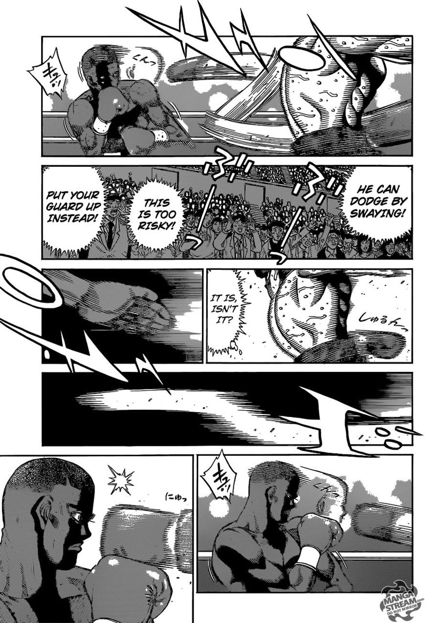 Hajime no Ippo Chapter 1103 page 11 - Chapter 1103 : A Man of Conviction