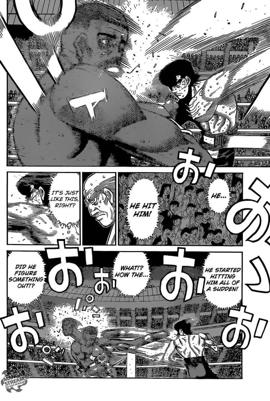 Hajime no Ippo Chapter 1103 page 12 - Chapter 1103 : A Man of Conviction